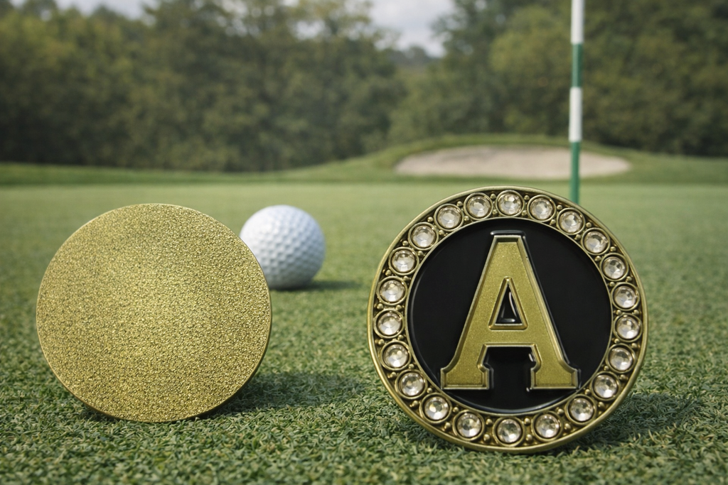 A-Z RHINESTONE BALL MARKERS
