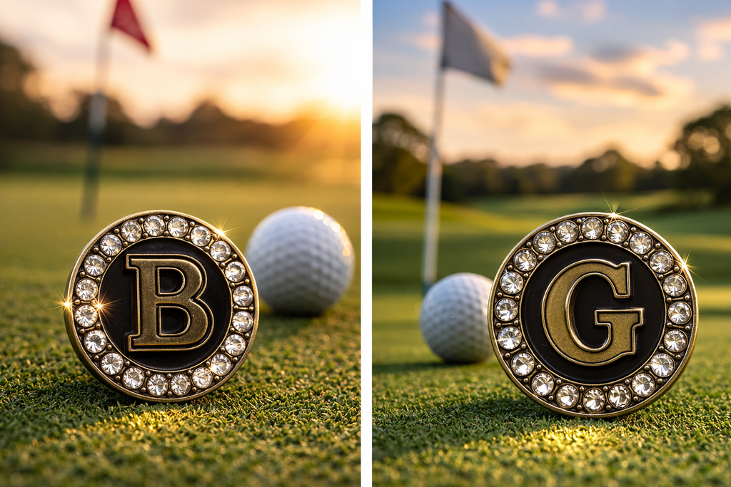 A-Z RHINESTONE BALL MARKERS