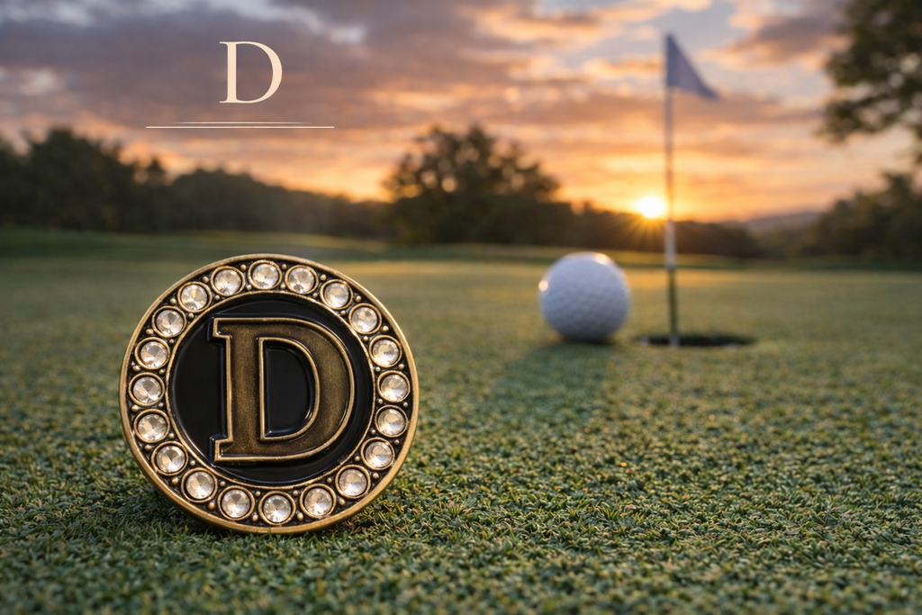 A-Z RHINESTONE BALL MARKERS