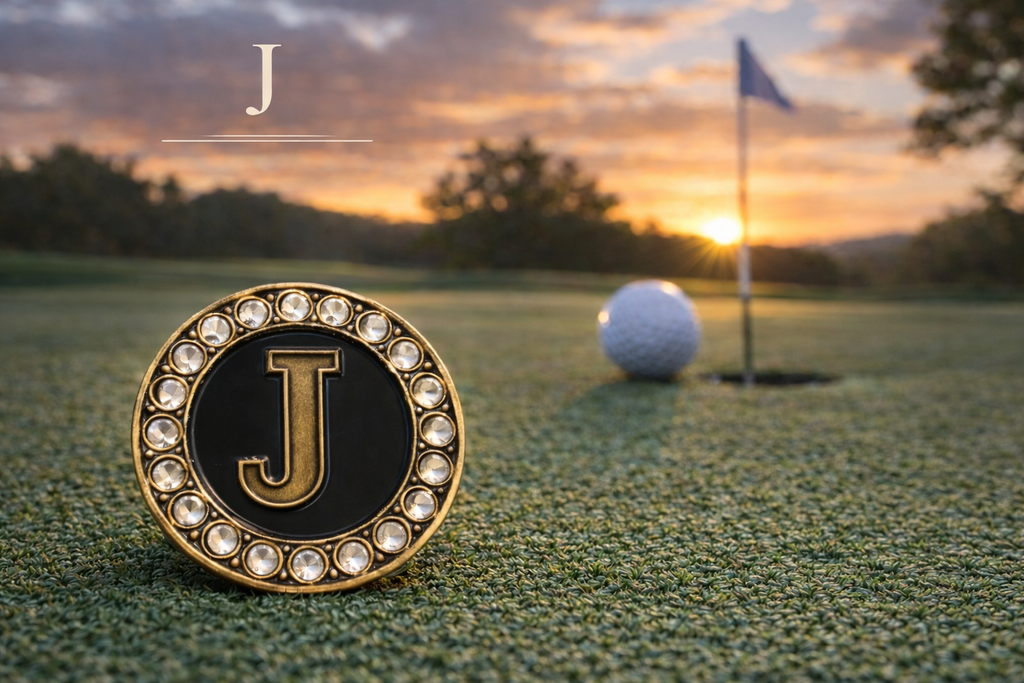 A-Z RHINESTONE BALL MARKERS