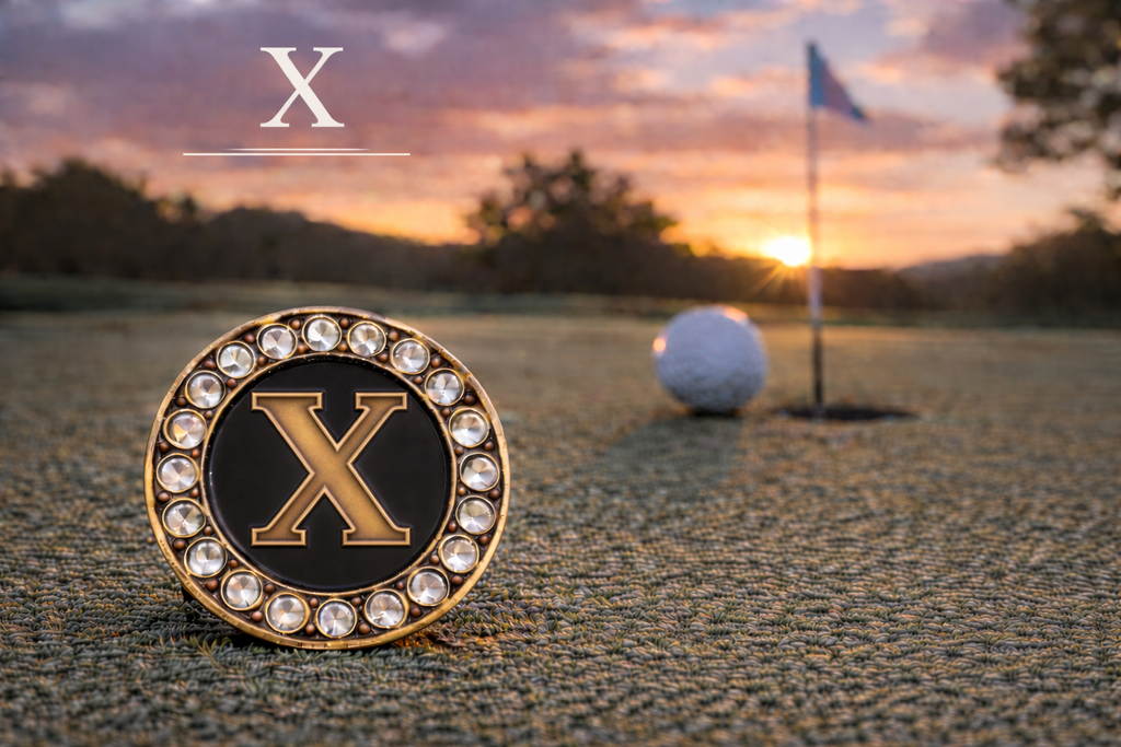 A-Z RHINESTONE BALL MARKERS
